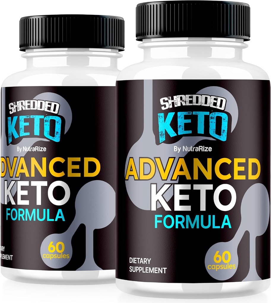 (2 Pack) Shredded Keto Pills, Premium Keto Shred Weight Loss Capsules, All Natural Keto Supplement to Support Fitness and Body Goals, Oficjalne ShreddedKeto Recenzje (120 kapsułki)