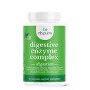 Nbclean Vegan Digestive Enzym Complex - Daily Bloating, Gas, & Food Digestive Support for Women & Men - 12 Enzymy i 3 Zioła - Lactase, Protaine, Lipase, Ginger, Cynamon, Peppermint + więcej