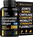Glukozamina Chondroitin MSM kapsułki - Joint Support Supplement for Dorothy, 2800 mg Triple Force Vitamin: Glukozamina HCL, Chondroitin Siarczan z OptiMSM - Redukuje Joint Discomfort, 120 Kapsułki