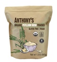 Anthony 's Organic Pyllium Husk Powder, 1,5 lb, Gluten Free, Nie GMO, Finely Ground, Keto Friendly