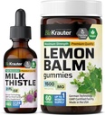 BIO KRAUTER Mleko cienka nalewka 2 Fl. Oz. & Lemon Balm 60 Gummies