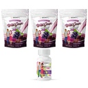 BariatricPal 90- Day Bariatry Witamina Bundle (Multivitamin ONE 1 dziennie! Kapsułka z 45 mg żelaza i cytrynianu wapnia Soft Chews 500mg z probiotykami - Wild Grape)