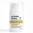 ECZEMA HONEY Skoncentrowana śmietanka nocna odnawiająca twarz - produkty przeciwstawne do pielęgnacji skóry - niezapachowy nawilżacz twarzy do wyprysku, suchej i wrażliwej skóry (1.7 Oz)