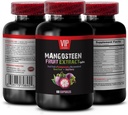 zwiększenie mocy mózgu i pamięci - MANGOSTEEN OWOCE OWOCE Z OWOCE ACAI, POMEGRANAT, RESVERATROL, NONI OWOCE, GOJI BERRY, suplementy Mangosteen, suplementy przeciwutleniacze dla kobiet, 1 Butelka 60 Czapki