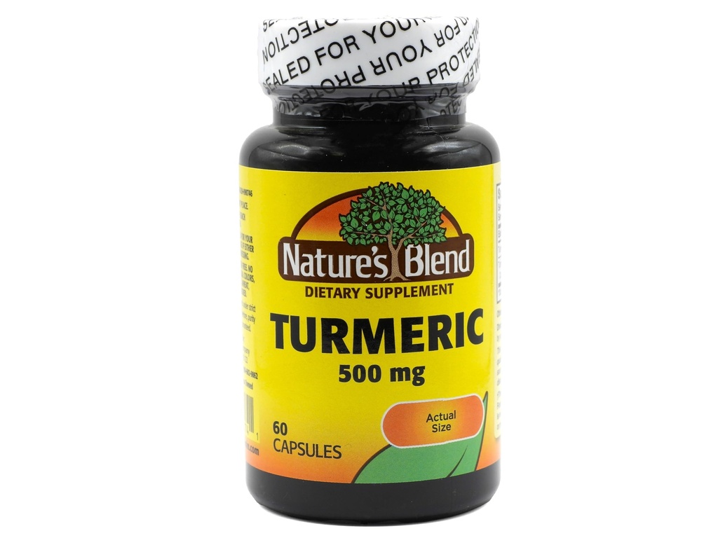 Mieszanka Turmeric 500 mg 60 kapsułek