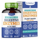 Best Digestive Enzymes for Women & Men with Lactase Lipase Amylase Bromelain. Enzymy do trawienia i zdrowia. Gaz i Bloating Relief dla kobiet i mężczyzn. Enzymy pęcherzyka żółciowego & Suplementy.
