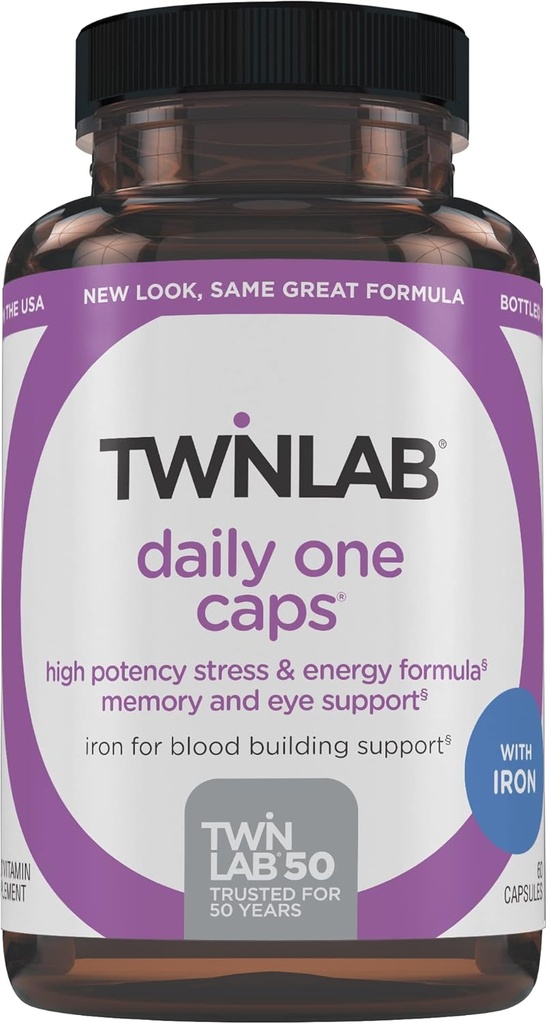 Twinlab super enzym kapsle 124; 200 Kapsułki 124; Maksymalna moc Suplement diety dla Drażliwości & Produkcja energii