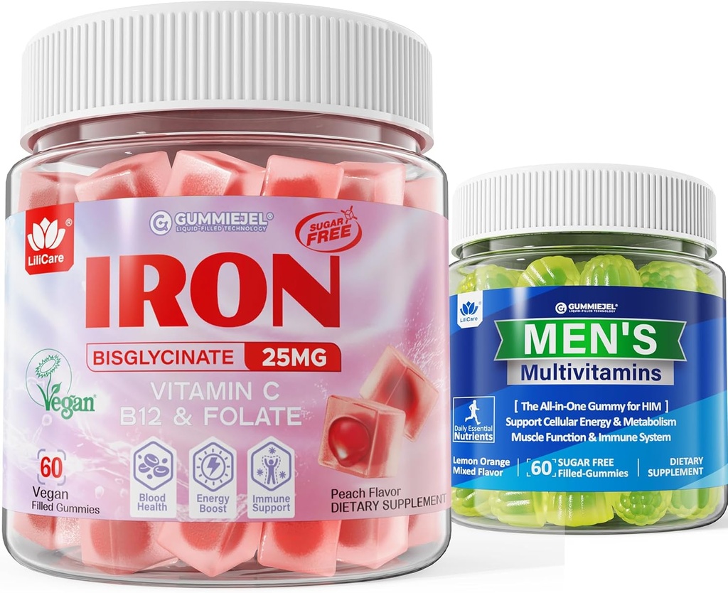 Paleta - Wegańskie żelazo + Mens Multivitamin