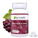 EZ Stopy Rozpuszczalny suplement resweratrol 150 mg, bez cukru, 1- Miesiąc dostaw - 1 opakowanie