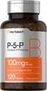 Horbäach P5P Aktywowana witamina B6 100mg 124; 120 tabletek 124; Suplement wegetariański, Non-GMO, Gluten wolny 124; Pyridoxal 5 Fosforan 124; Koenzym B6