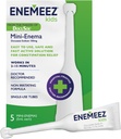 DocuSol Enemese Dzieci Enema - Zaparcia Relief dla dzieci, Docusate Sodu Stool Softener, Szybkie aktorstwo, 5 Jednorazowe tuby jednorazowego użytku