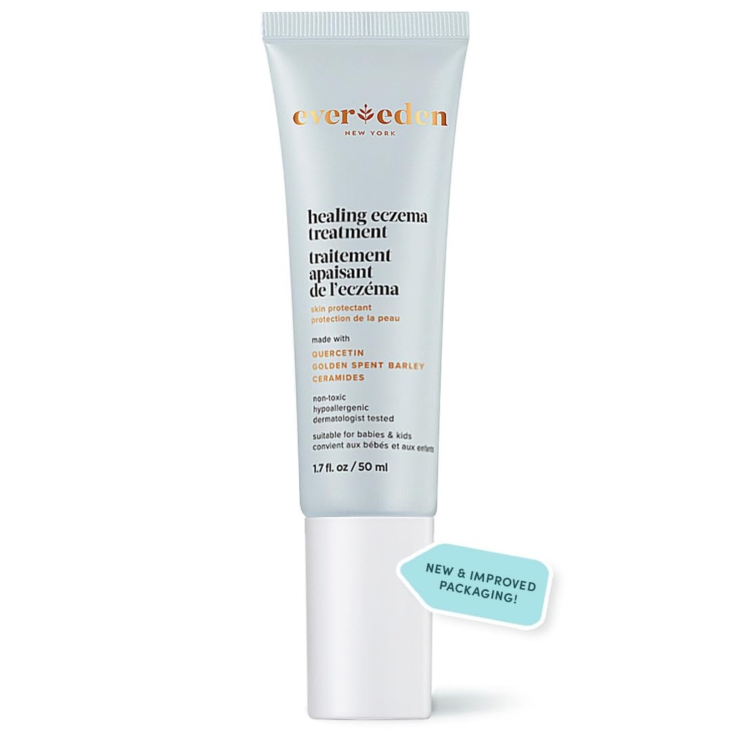Leczenie Eczemy leczniczej Evereden, 1,7 fl oz 124; Krem Eczema 124; Wolny krem czysty i zapachowy dla dzieci, dzieci i dorosłych 124; Kwalifikujący się FSA