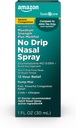Podstawowa Pielęgnacja bez kroplówki Ciężki 12 Godziny Nasal Decongestant Pompa Mist, Steroid Free, Maksymalna moc Plus Mentol 1 fl oz (Opakowanie po 1)