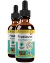 Prostavec Advanced Prostate Supplement - Liquid Formula for Faster Absorption with Pygeum, Saw Palmetto, Stinging Nettle + Turmeric & Damiana - Vegan, Non-GMO - 4 fl oz