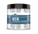 Earthborn Elements Methylsulfonylmetan (MSM) 200 Kapsułki, Non-GMO, Easy- to- Take Caps