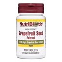 Nutric Biotic - Grapefruits Seed Extract Tablets 125mg, 100 Hrabia 124; Premium GSE z Bioflavonoids 124; Siła immunologiczna i ogólne wsparcie zdrowia 124; Łatwy do połykania 124; Wegan, Gluten Free, Non-GMO