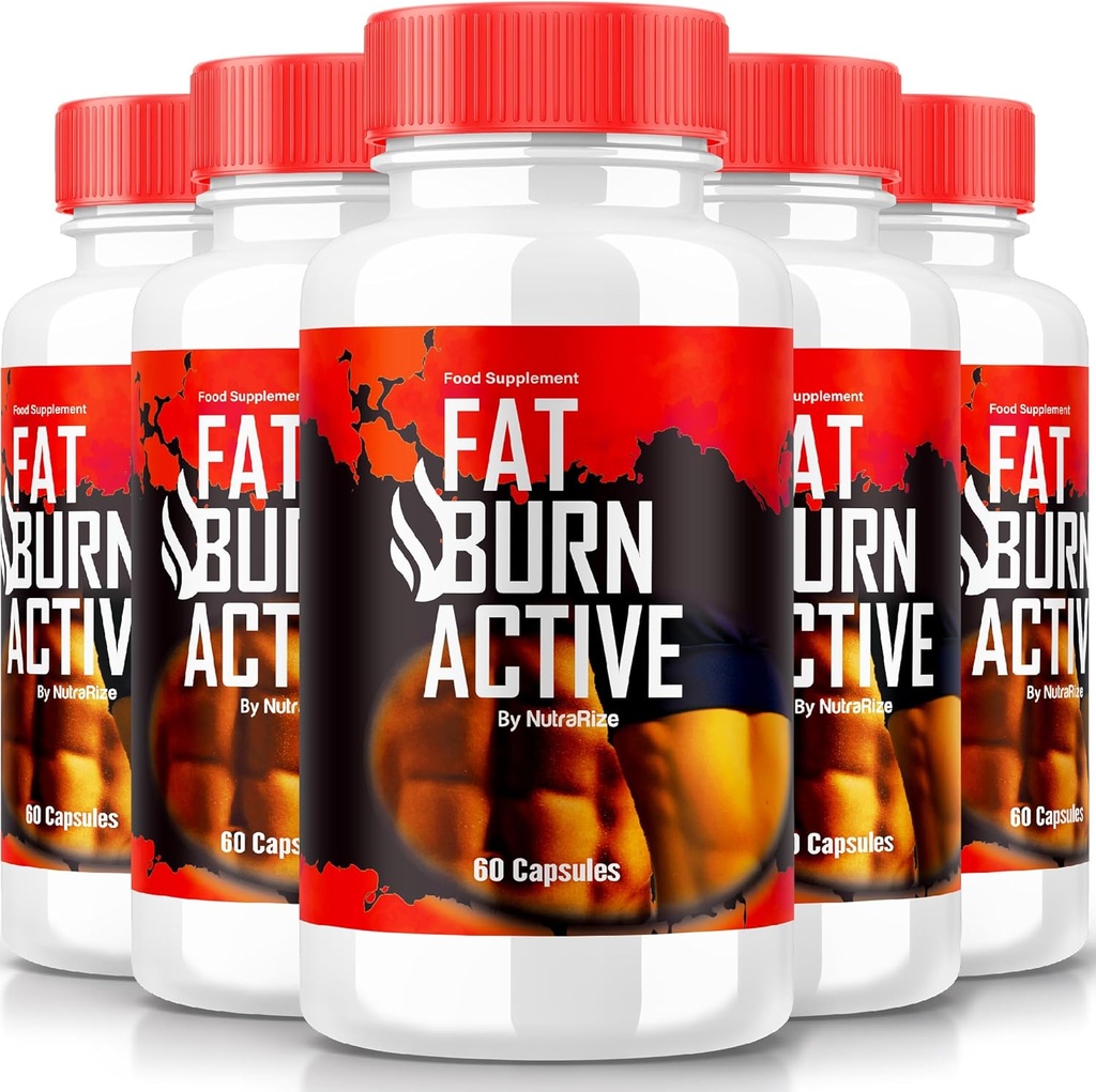 (5 opakowań) Fat Burn Active Pills, Fat Burner Active Advance Keto Formula - Advanced Weight Loss Support, All Natural Keto Supplement, Fat Burn Keto Vitamins, FatBurn Keto Active Recenzje (300 kapsułki)