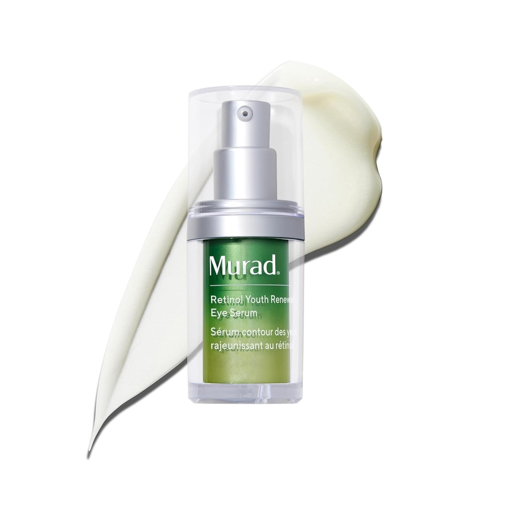 Murad Retinol Młodzież Odnowienie Oko Serum - Retinol Oko Serum widocznie poprawia Undereye Puffness Ciemne Circles i zmniejsza wygląd Fine Lines, Delikatne wystarczająco do nocnego użytku - 0.5 oz
