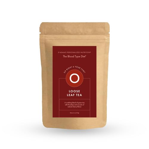 D 'Adamo Personalised Nutrition Sip Right 4 Twój typ herbaty O, 4 unce