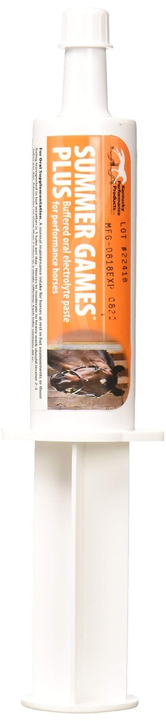 04409 Electrolyte Paste for Horses (3 pack) 044093 60cc Gry letnie Plus Elect