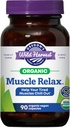 Oregon 's Wild Harvest Muscle Relax Organic Herbal Supplement Vegan Kapsułki z Valerian, Chops i Skullcap - 90 Count