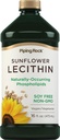 Piping Rock Lecithine Liquid Supplement Equipment 124; 16 oz Oil Equipment 124; Naturally-Ocurring Fosholipids Equipment 124; Vegan, Soy Free, Non-GMO, Soy Free, Gluten Free