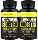Testosteron Booster - Suplement testosteronu dla mężczyzn - Mężczyzna Enhancing Supplements - Testosteron Booster dla mężczyzn Alpha Pigułki dla Test Boost Max Wzrost mięśni, Libido, Energia i Stamina Pigułki