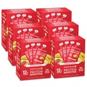 Designer Wellness Protein Smoothie, Prawdziwe owoce, 12g Białko, Niskie węglowodany, Zero dodawany cukier, Bez glutenu, Nie-GMO, Brak sztucznych kolorów lub aromatów, Strawberry Banana, 24 Count