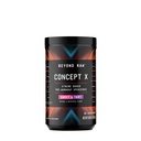 BEYOND RAW Concept X, Clinically Dosed Pre- Workout Powder, Zawiera kofeinę, L- Citrulina, Kreatyna i Beta- Alanina, Sweet & Tart Flavor, 20 Służenie