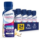 Zapewnić COMPLETE Vanilla Nutrition Shake, Kompletny, Zbalansowany posiłek wymiany, Gotowy do picia, 30g białka, 25 witamin i minerałów, 10 fl oz - 24 Pack
