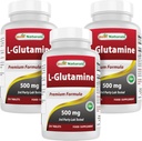 Best Naturals L- glutamine 500mg, 250 tabletek (250 tabletek)