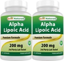 Najlepsi Naturałowie Alfa Kwas Lipoinowy 200 Mg 120 Kapsułki (120 Liczba (Opakowanie po 2))