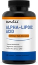 Alpha Lipoic Acid 600mg, pomaga wspierać Glukozę Metabolizm i Regenerat Przeciwutleniacze Non-GMO - Gluten Free - Soy Free - 60 Count