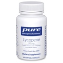 Pure Encapsulations Lycopene 20 mg Ximax 124; Dietetyczny suplement do wsparcia komórkowego i plamki żółtej 124; 60 Softgel kapsułki
