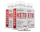 (3 opakowania) Ketosyn Keto ACCV Pigułki 1275MG Keto Support blend kapsułki Alternatywne do Keto ACV Gummies skomponowane z Jabłkiem Cider Extra Virgin Olive Oil Powder Green Tea Leaf 180 Kapsułki
