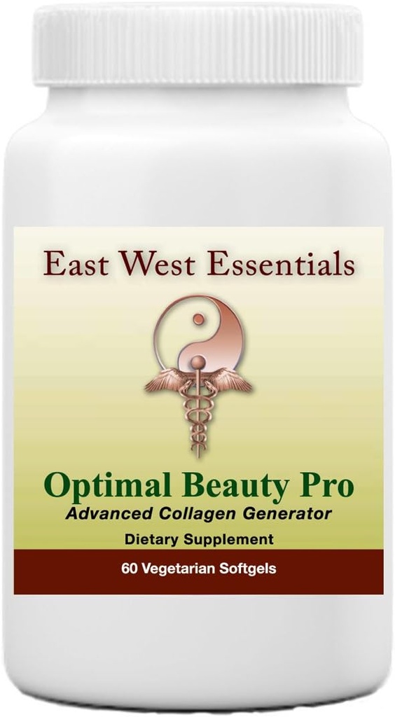 Optimal Beauty Pro - Suplement diety przez East West Essentials - Promotes Grubsze, Zdrowsze Włosy - Pomaga Build Collagen - Redukuje Fine Lines & Zmarszczki