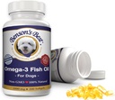 Benson 's Best Omega 3 Fish Oil for Dogs - Zapewnia 43% Więcej Omega 3 Kwasy tłuszczowe niż Salmon Oil - 200 Softgels 1000 mg - 100% Czysty, Non-GMO, Naturalne Pet Food Dog Fish Supplements