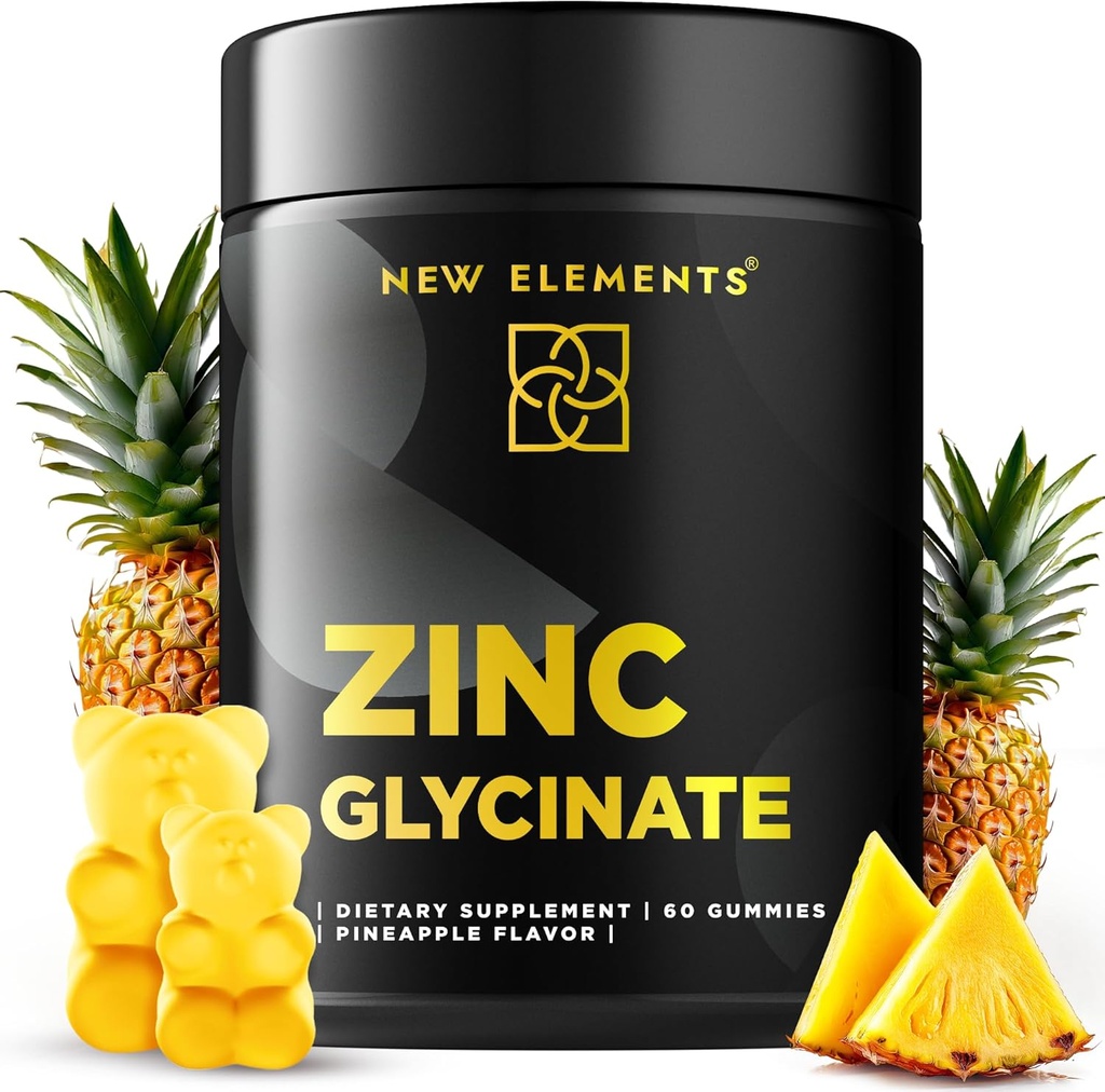 Gumki glicynianowe cynku dla dorosłych 124; suplementy cynku 50 mg 124; Wspomaga zdrowie immunologiczne 124; Metabolizm 124; Suplement do pielęgnacji skóry dla dorosłych 124; Wegan dla dorosłych 124; Non-GMO dla dorosłych 124; Suplementy bez glutenu 124; Naturalny smak ananasa 124; przez nowe elementy