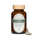 Greenworks Nature 's Digest Probiotics with Organic Digestive Enzymes, Prebiotyka & Fiber - 10 Miliard CFU, 3 Szczeliny - Gut Health Supplement, 60 Kapsułki