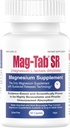 Rozszerzony wydawnictwo Magnezu Lactate Dostawa 10x Lepsze Absorpcja - Mag- Tab SR (Trwałe uwolnienie) 60 Count- Supports Sleep, Skurcze mięśni, Magnezu Deficiency Health Issue (60)