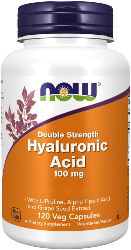 Teraz kwas hialuronowy 100mg, 120 kapsułek