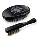 Szczotka dla mężczyzn - Natural Boar Bristle Beard Brush Kit - Szczoteczka dla mężczyzn - Premium Grooming Set by Hunter Jack