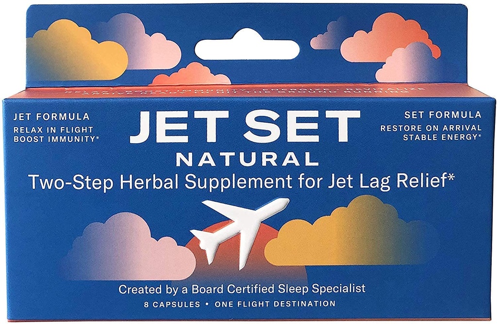 124; Jet Lag Remedy dla podróży 124; Sen Specjalista Stworzony 124; Dwa kroki Jet Lag Relief Relief 124; Relax in Flight, Energize on Arrival 124; Travel Must Have 124; Flight & Travel Essential