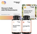 Chill Out Bundle Between 124; Myo Inositol & D Chiro Inositol Between 124; KSM 66 Aszwagandha Supplements Between 124; Premium Biodostępny Daily Multivitamin dla kobiet z żelazem i folią 124; Organiczny pieczony Dandelion Root Tea