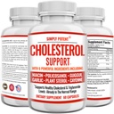 Simply Potent Cholesterol Supplement | Non-GMO, Gluten-Free | 60 Capsules