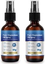 Generic 2 Fl Oz Magnezu Oil Spray - Czysty i organiczny - Wysokie stężenie Magnezu - Non-GMO, Gluten- Free - Easy to Absorb - 2pc