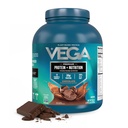 Vega Protein + Nutrition - 20g Białko grochu na bazie plantacji, Czekolada, 30 Słupki, Wegan Keto Superfood, Antyoksydant- Rich, Gluten Free, Wolny od mleka, Niskie węglowodory, 2.4lbs (Packaging May Vary)