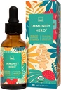 Ned Immunitet Hero ™ - Organiczny, Ziołowy suplement wsparcia immunologicznego dla dorosłych - Immune Booster z Echinacea i Astralagus