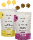 MommaBear Organic All Natural Motion Choroby i Gardło Ulgi Lollipops Get Well Soon Pack 124; Throat Soothing & Nudsea Calming Honey Lollipops dla dorosłych, kobiet w ciąży i dzieci 3 + Bilans 124; Opakowanie z 2 Paczki