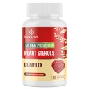 Cholesterol Suplementy z sterolami roślinnymi, Niacyna, Red Yeast Rice, Bergamot, Omega-3 & Czosnek - Advenced Absorption Formula - 90 Softgels